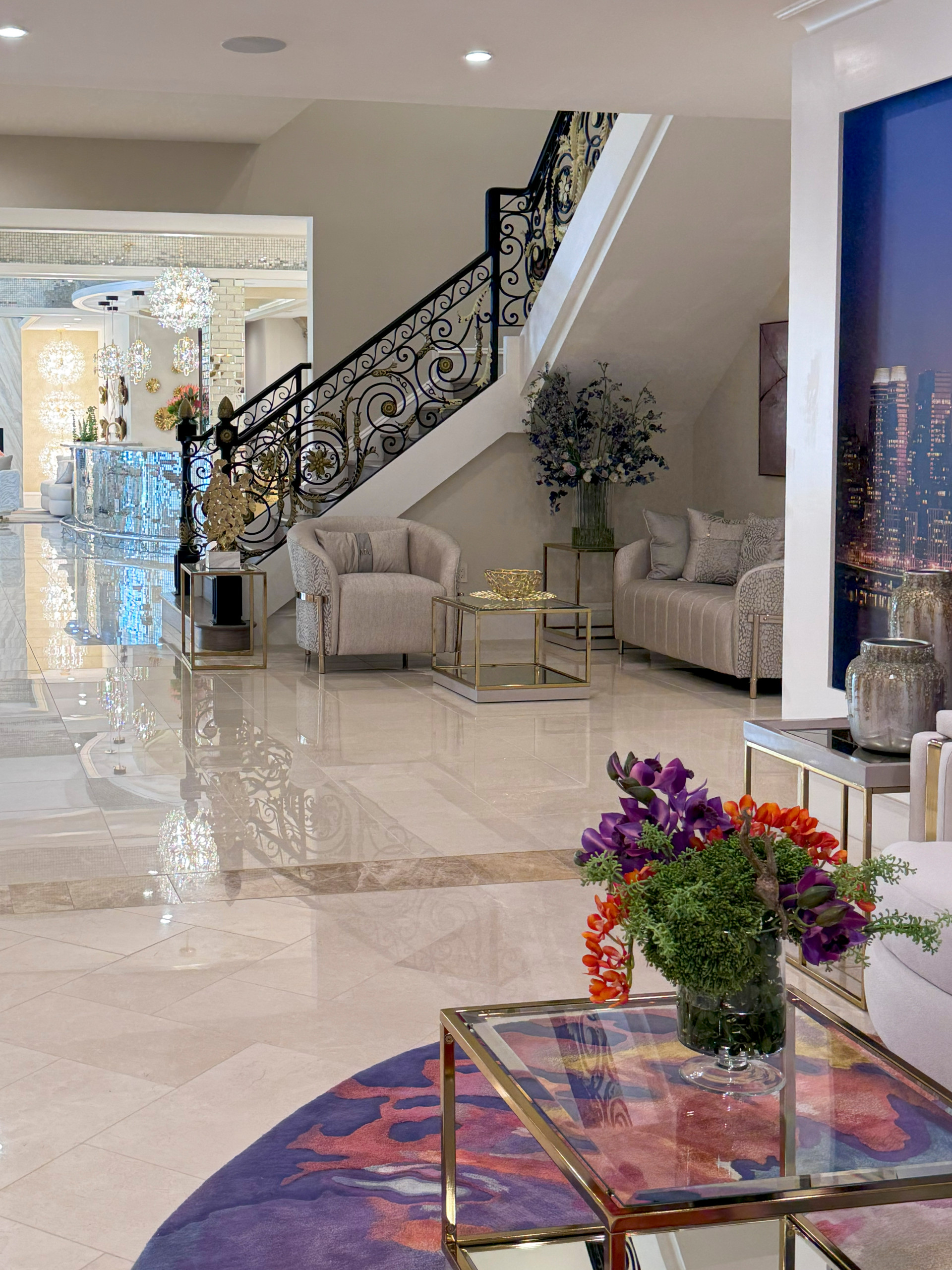 135_Vibrant Staircase with Touch of Historic Grandeur, Great Falls, VA 22066