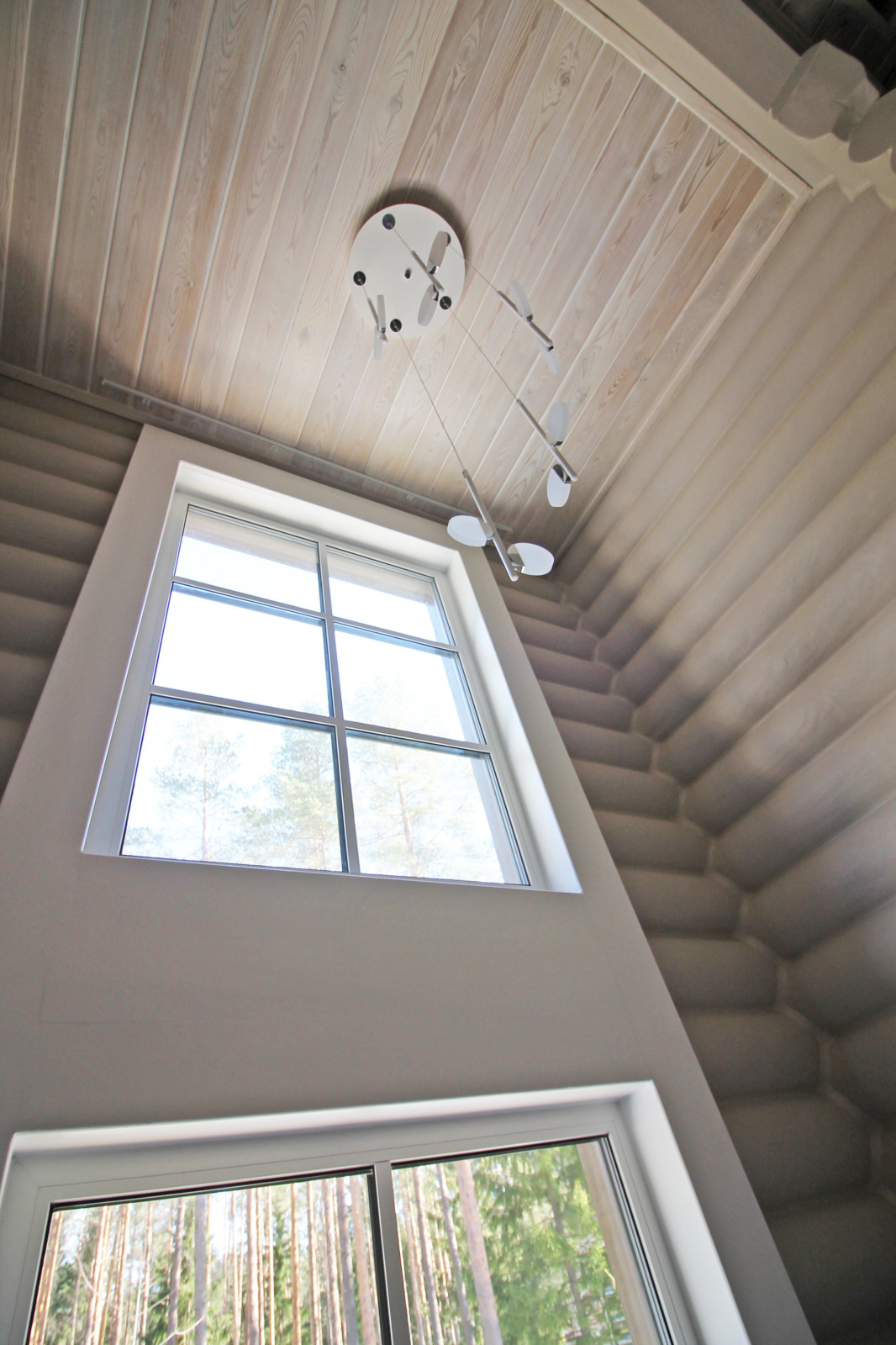 Срубовой коттедж в Рощино