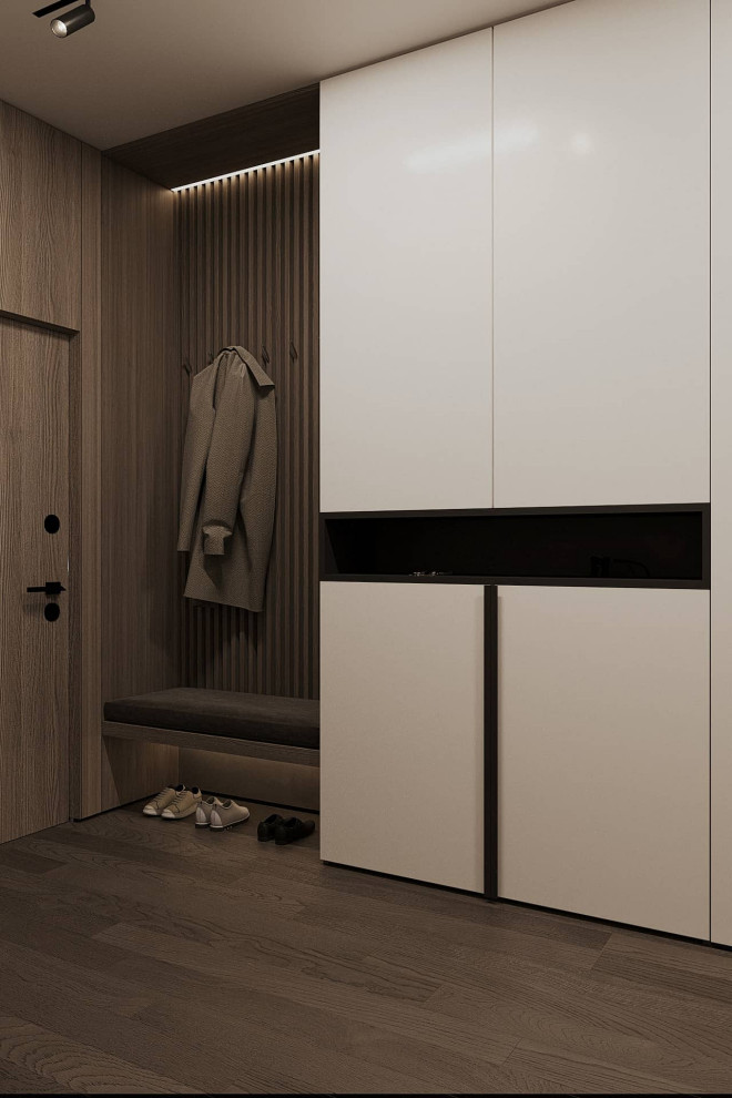 Дизайн и ремонт квартиры в ЖК «Лайм» — Этюд в кофейных тонах