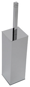 Cubis-Plus Free Standing WC Brush Holder, Chrome