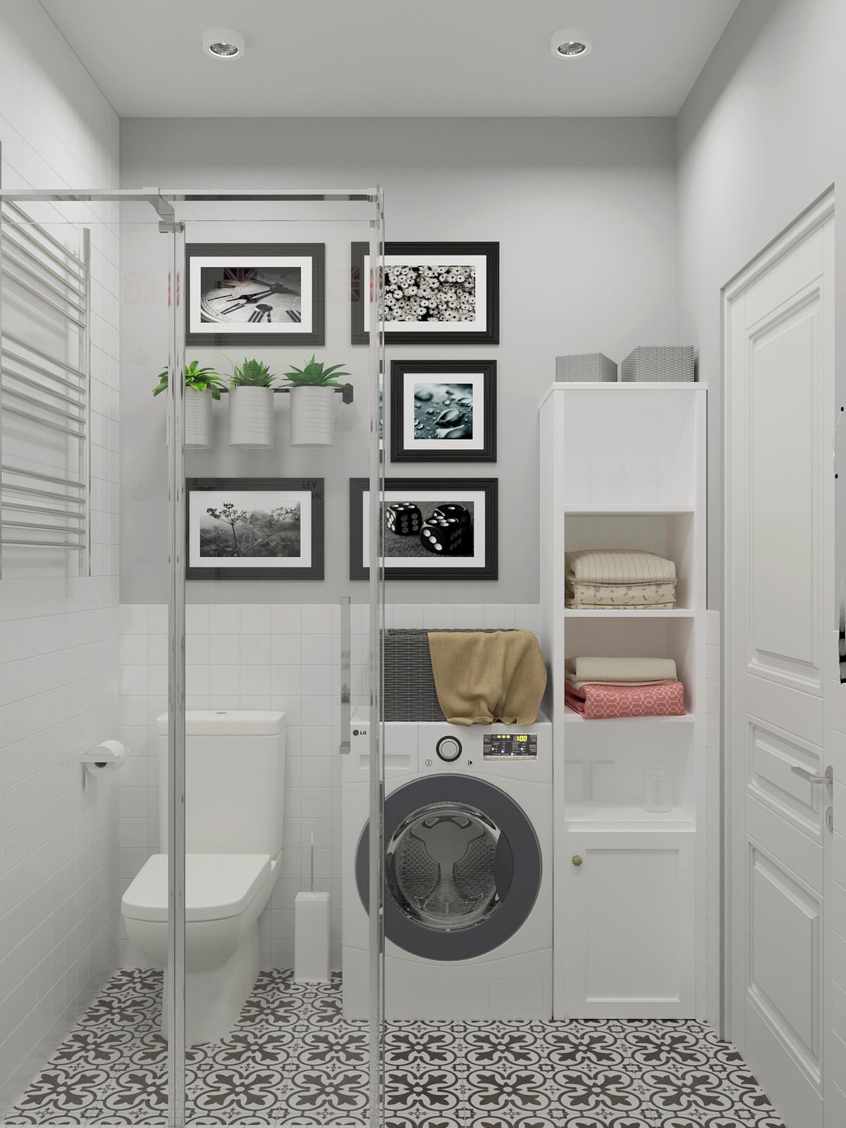 Студия в скандинавском настроении