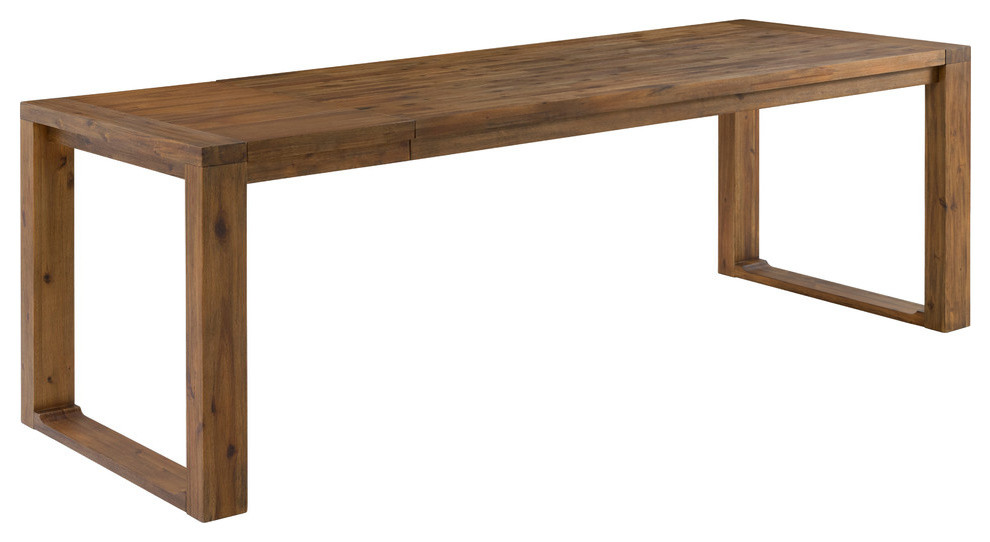 Rasmus Extension Dining Table [Chestnut WireBrush] Transitional