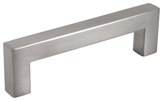 Celeste Square Bar Pull Cabinet Handle Brushed Nickel Stainless 12mm Celeste Square Bar Pull Cabinet Handle Brushed Nickel Stainless 12mm Contemporary And Drawer Pulls By Home Improvements Center Llc