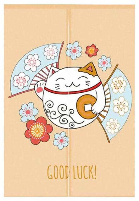 Cat 17 Japanese Noren Curtain Kitchen Door Curtains Door Curtain