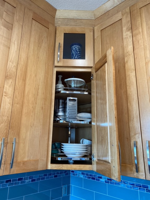 Oakland Hills Blue Kitchen