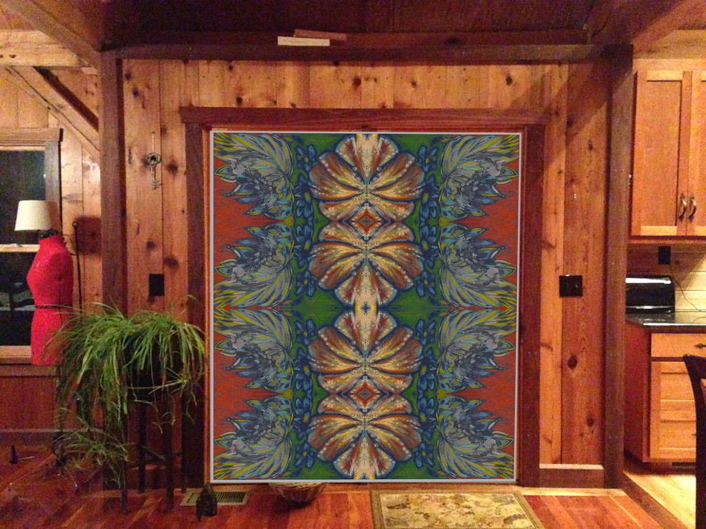 Home design - rustic home design idea in Phoenix