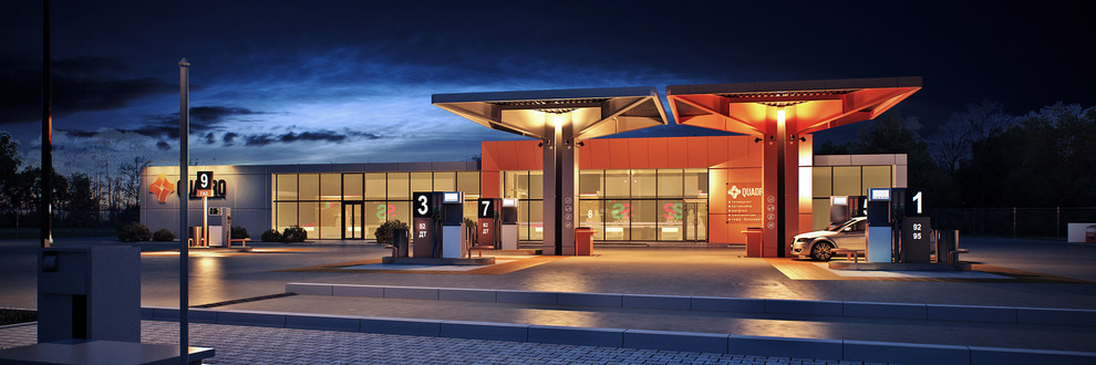 Проект АЗС QUADRO