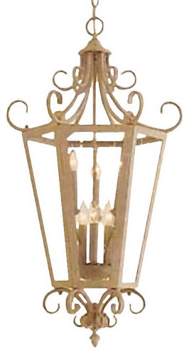 Minka Lavery 7601-82 6 Light 30" Height Indoor Lantern Pendant