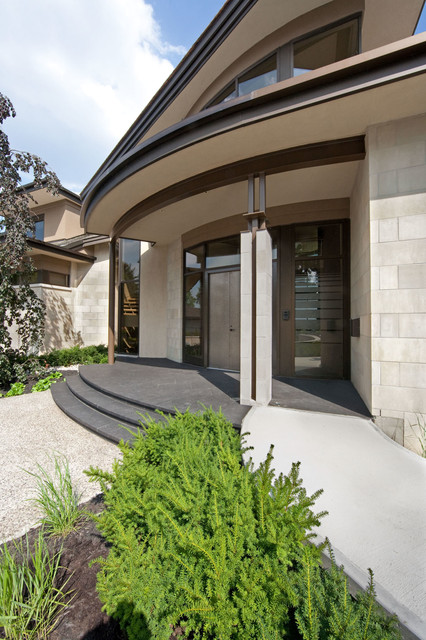Waters Edge contemporain-entree