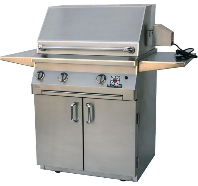 Solaire SOL-AGBQ-30CIR 30" Stainless Steel Freestanding Infrared Gas Grills