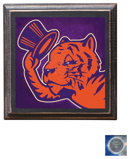 Game Room Wall Art clemson tigers top hat cat wall art - traditional - game room wall Game Room Wall Art clemson tigers top hat cat wall art - traditional - game room wall