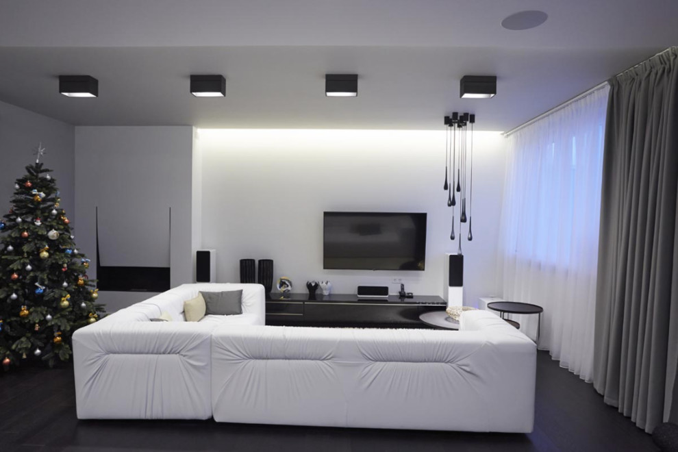 Меблировка частной квартиры по проекту студии Акименкова