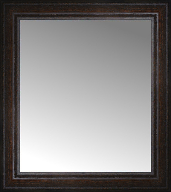 18"x20" Custom Framed Mirror Traditional Wall Mirrors by Posters