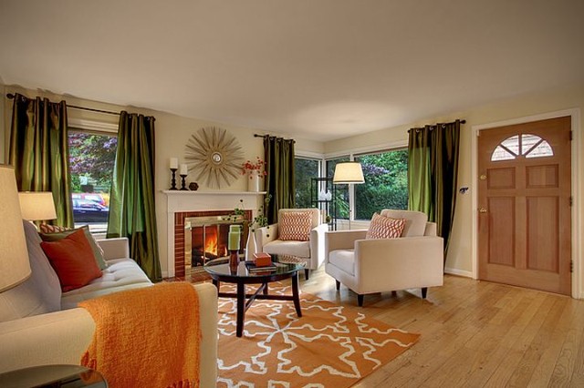 View Ridge Rambler modern-living-room