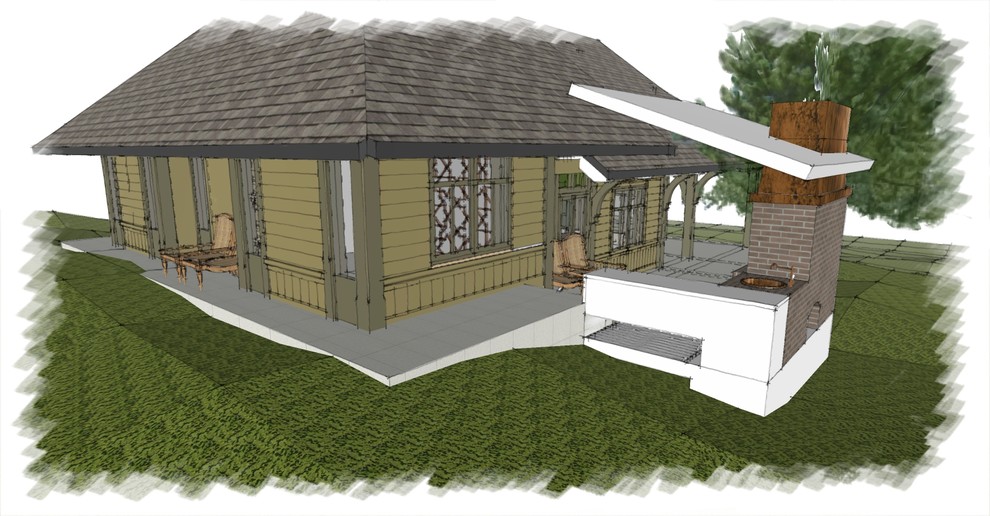 Гостевой домик с русской печкой