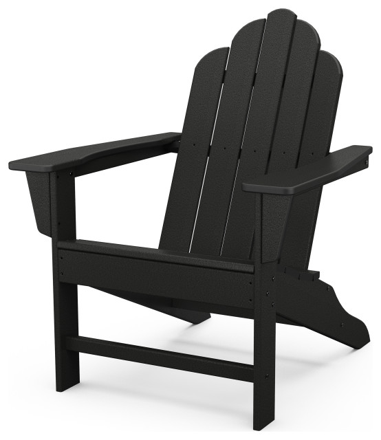 Polywood Long Island Adirondack Chair Transitional Adirondack