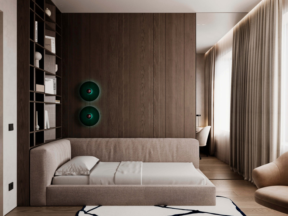 Суровый уют | Дизайн одноэтажного дома в Балашихе