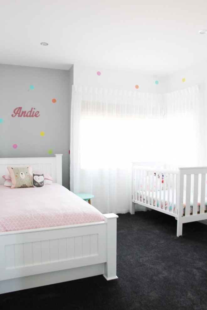 Design ideas for a contemporary kids' room in Gold Coast - Tweed.