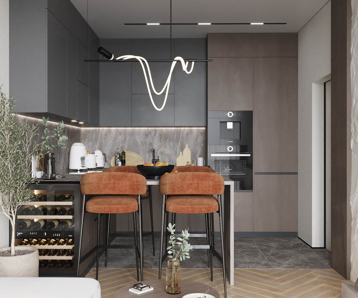 Дизайн проект на ул. Зеленый бульвар