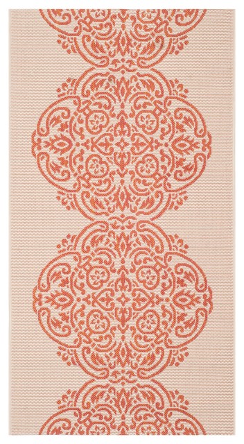 Topiary Design Rug Safavieh Martha Stewart Topiary Signet Rug, Cinnamon Stick, 2'7