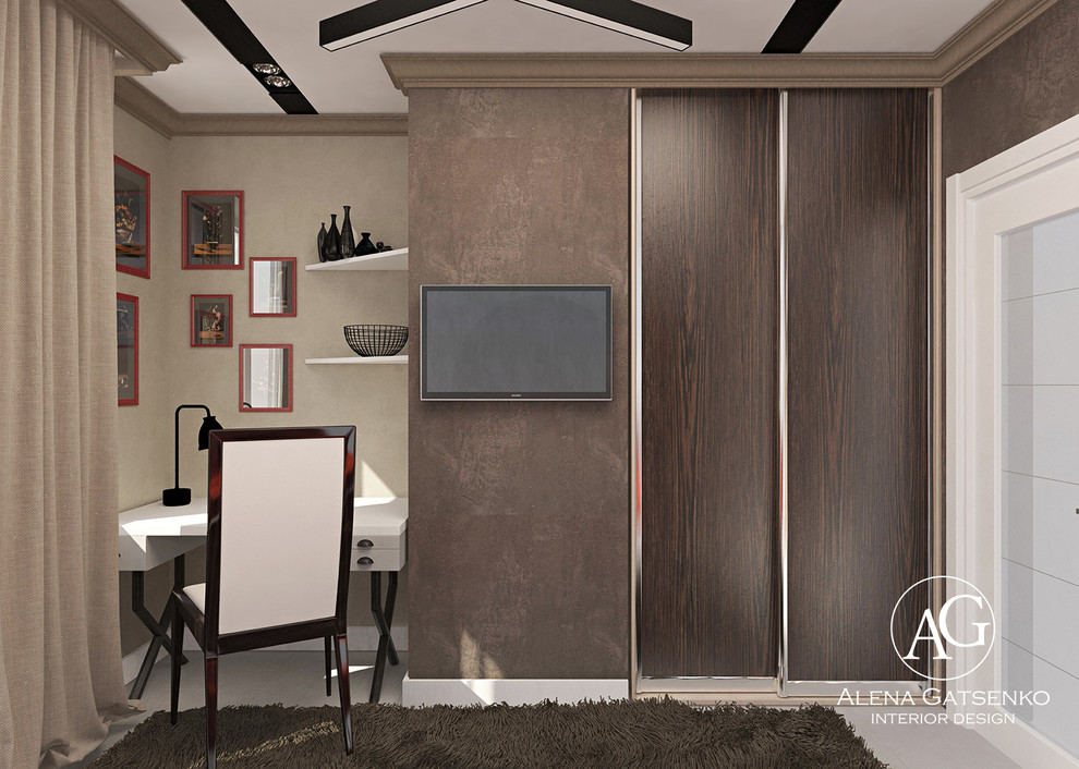 Дизайн частного дома в пастельных тонах