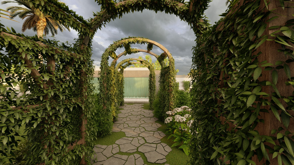 Oman-Muscat Garden Design - CGI