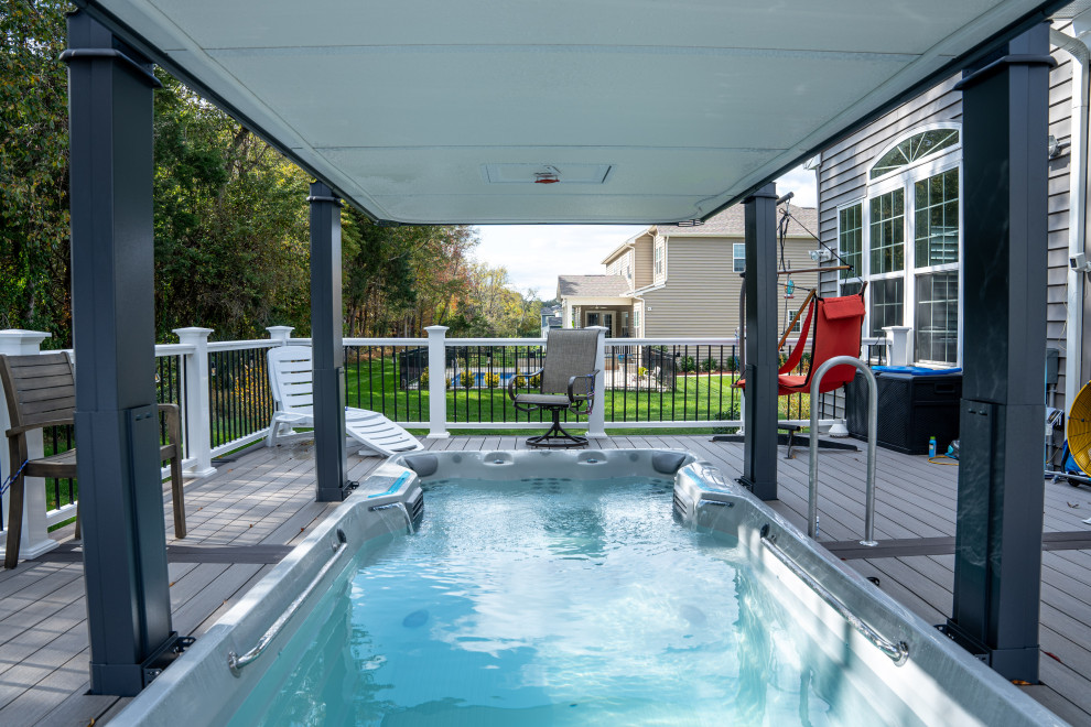 Willowsford Porch, Deck, & Infinity Pool