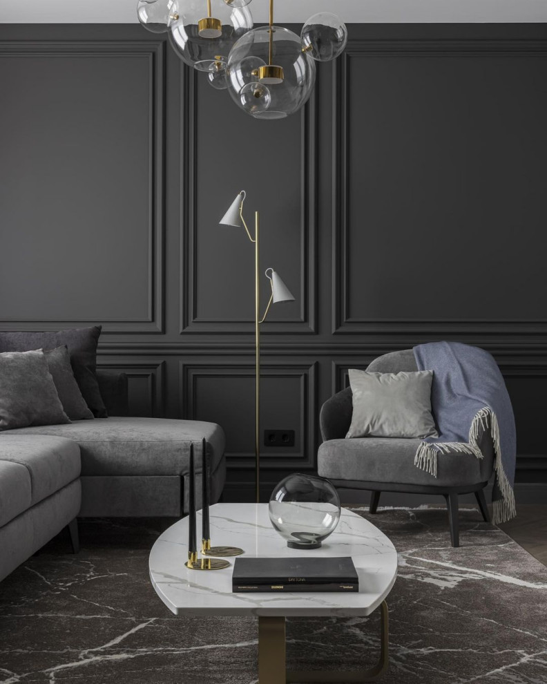 Интерьер квартиры в ЖК "Ольховский парк" по проекту Шабалина Александра