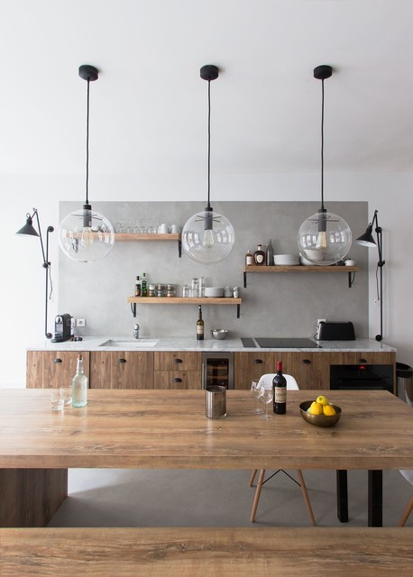 industrial splashback