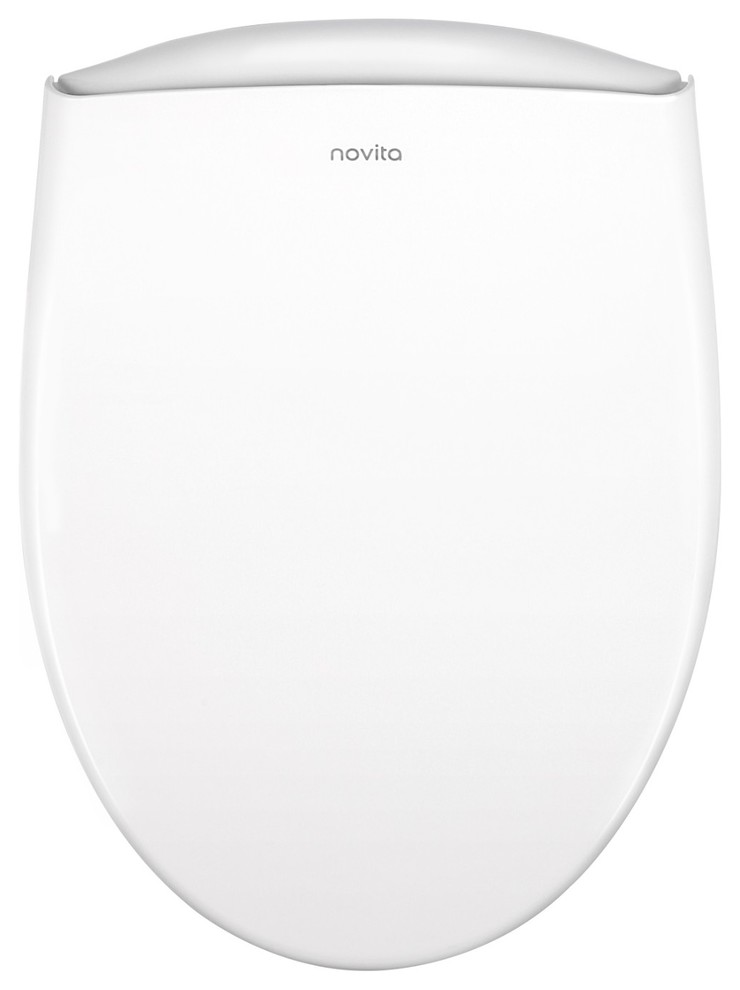 Kohler Novita Plastic Elongated Bidet Seat, White Contemporary