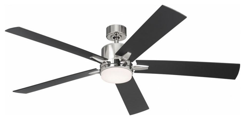 5 Blade Ceiling Fan Light Kit In Modern Style-14.25 Inches Tall and 60 Inches