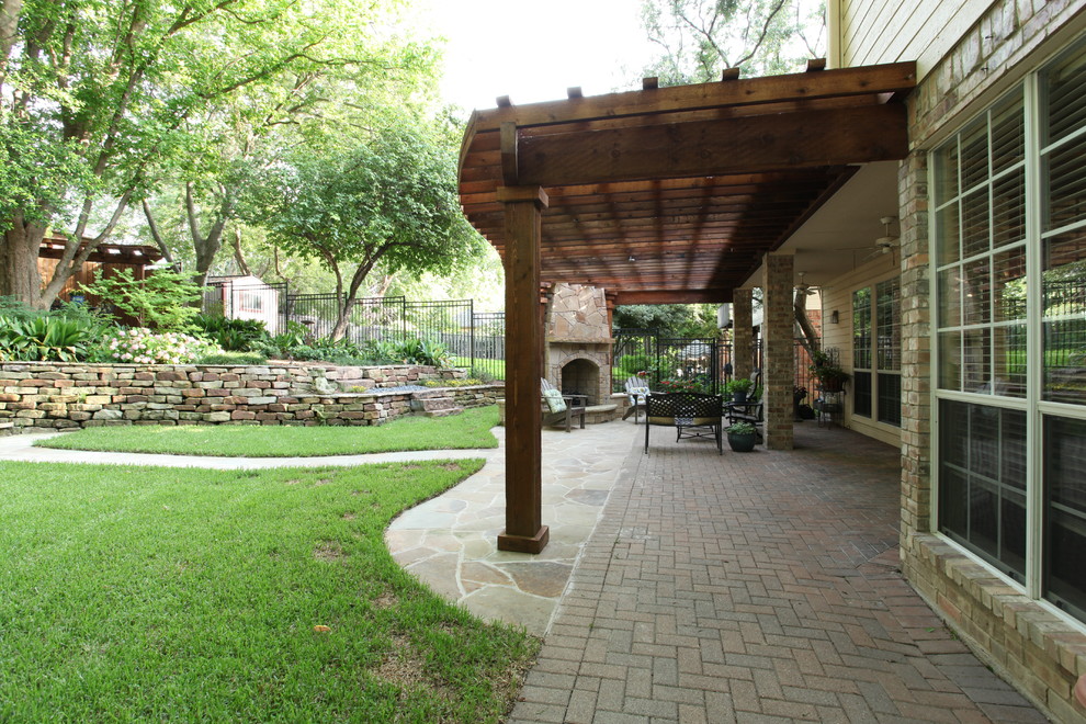 Patio - rustic patio idea