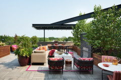 Patio of the Week: Stylish Rooftop Retreat Brimming With Color