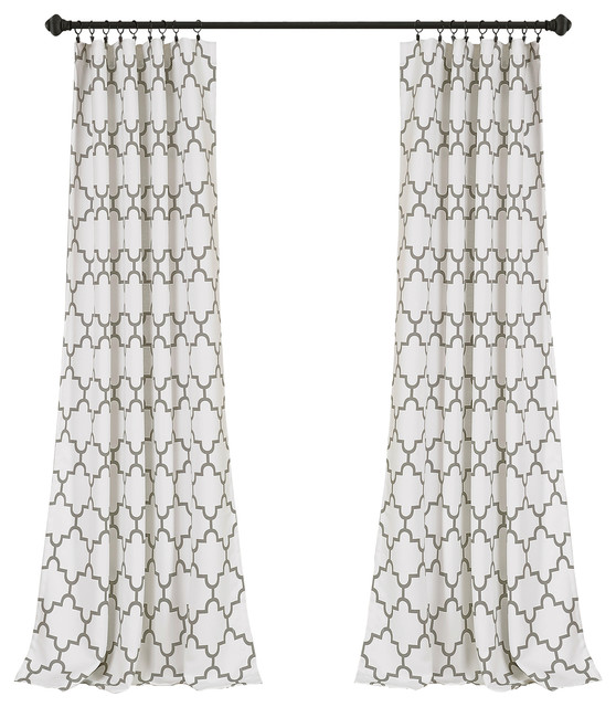 Bellagio Room Darkening Window Curtain Panel Set Mediterranean