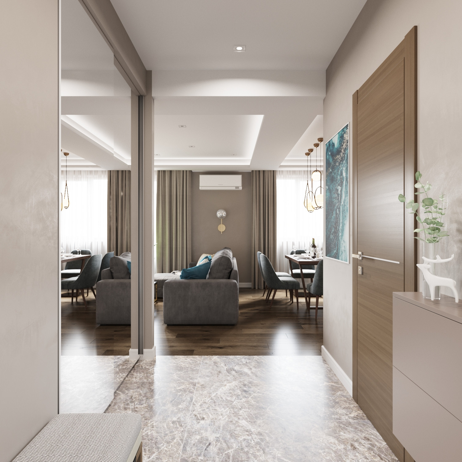 Квартира в Рязани ЖК "Лайт Сити" 81 кв.м