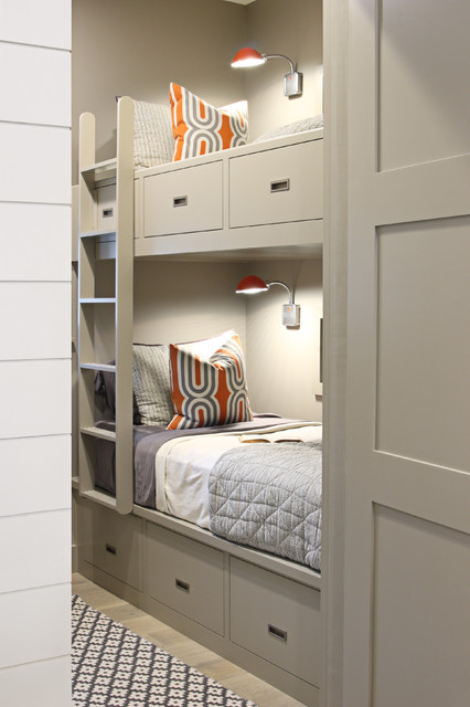 River House contemporaneo-camera-da-letto
