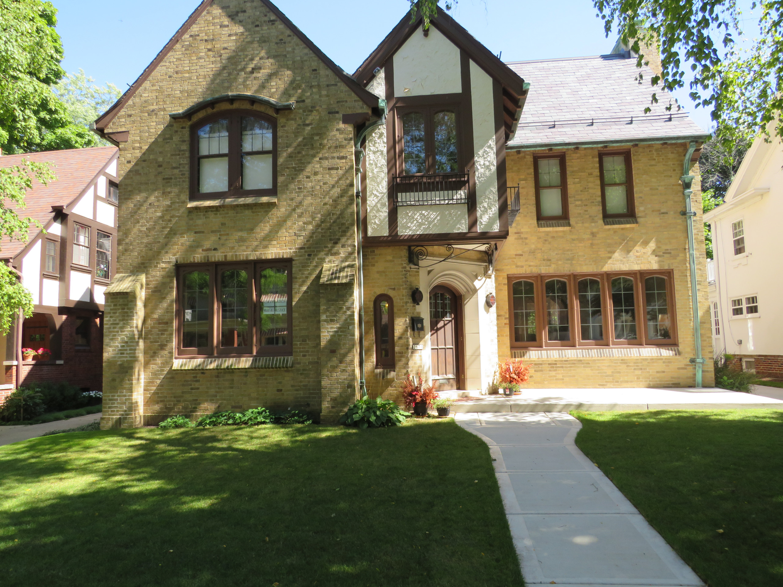 Traditional Tudor Landscape Renovation - Milwaukee, WI