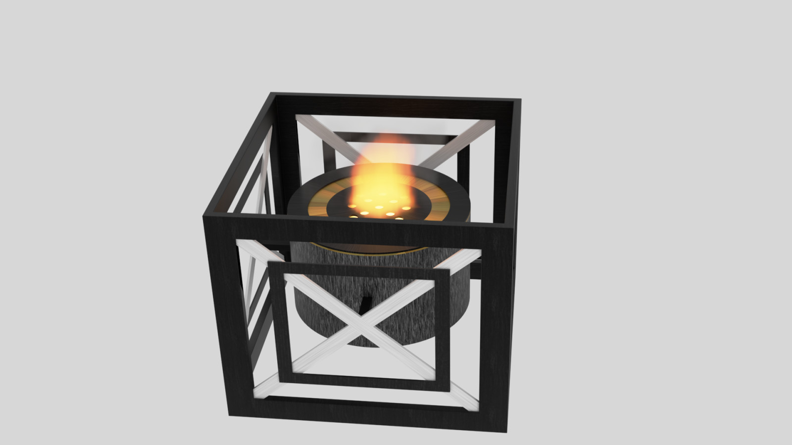 Настольный биокамин