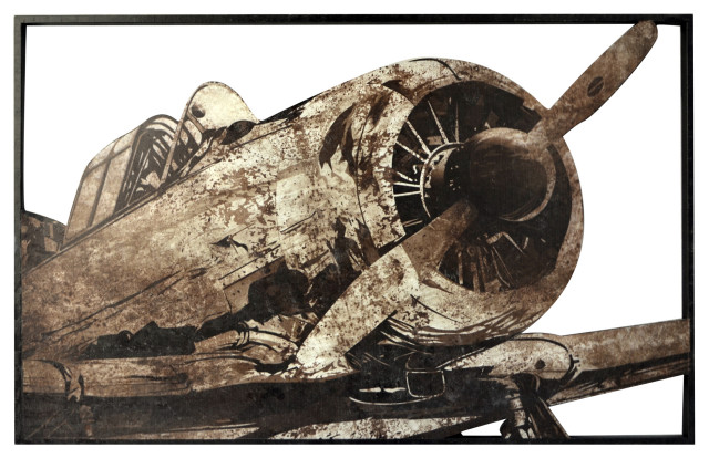 Moe S Home Metal Prop Plane Wall Decor With Antique Nickel Finish Ke 1003 54 Industrial Art By Gwg - Vintage Metal Airplane Wall Decor Moe S Home Metal Prop Plane Wall Decor With Antique Nickel Finish Ke 1003 54 Industrial Art By Gwg - Vintage Metal Airplane Wall Decor