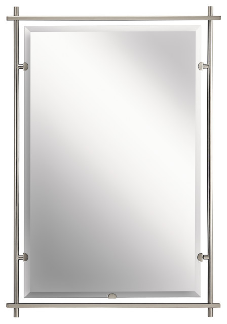 Kichler 41096NI Mirror, Brushed Nickel Finish