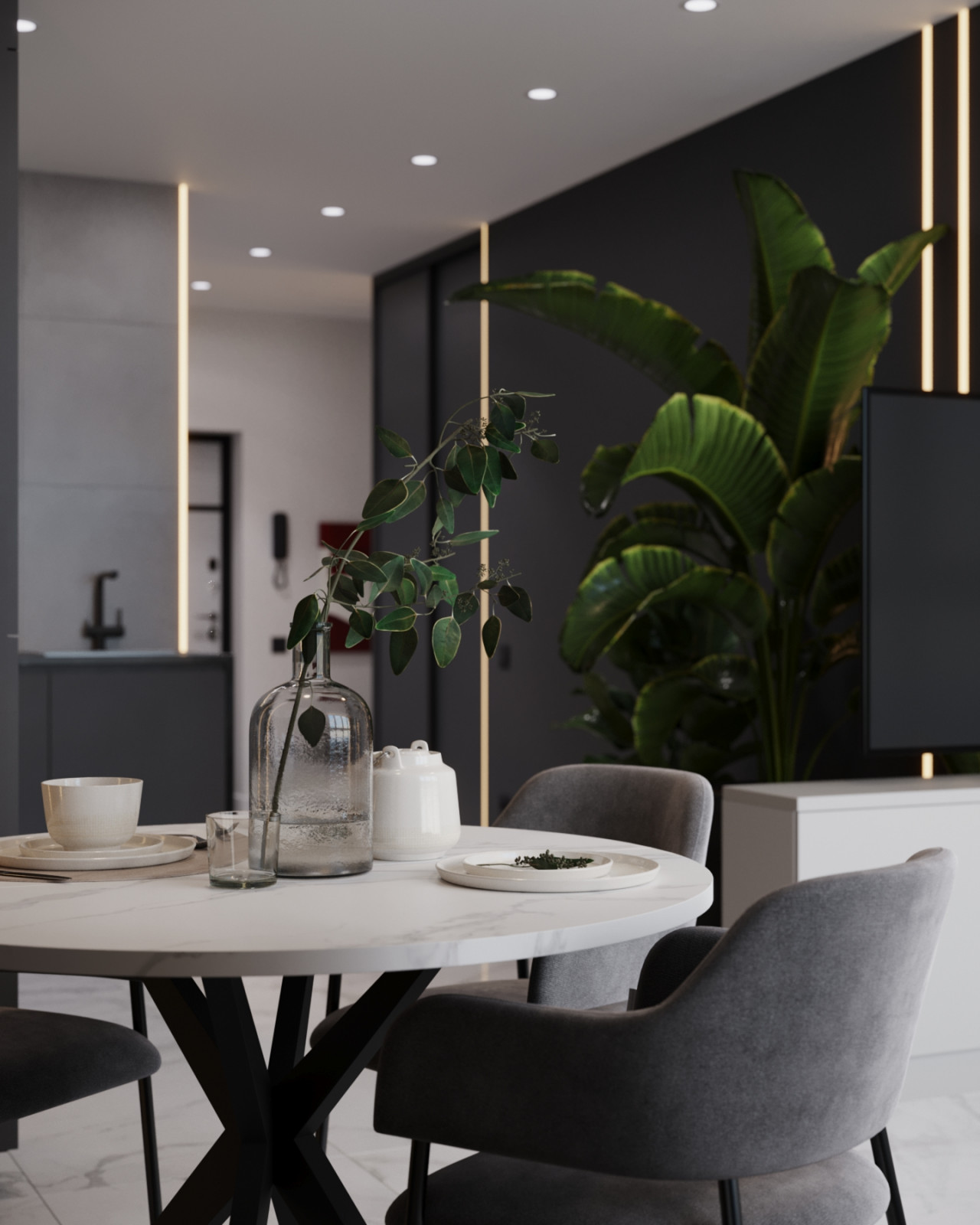 Дизайн-проект квартиры в современном стиле