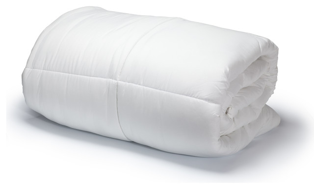 Luxury Oversized Lightweight White Down Alternative Comforter All