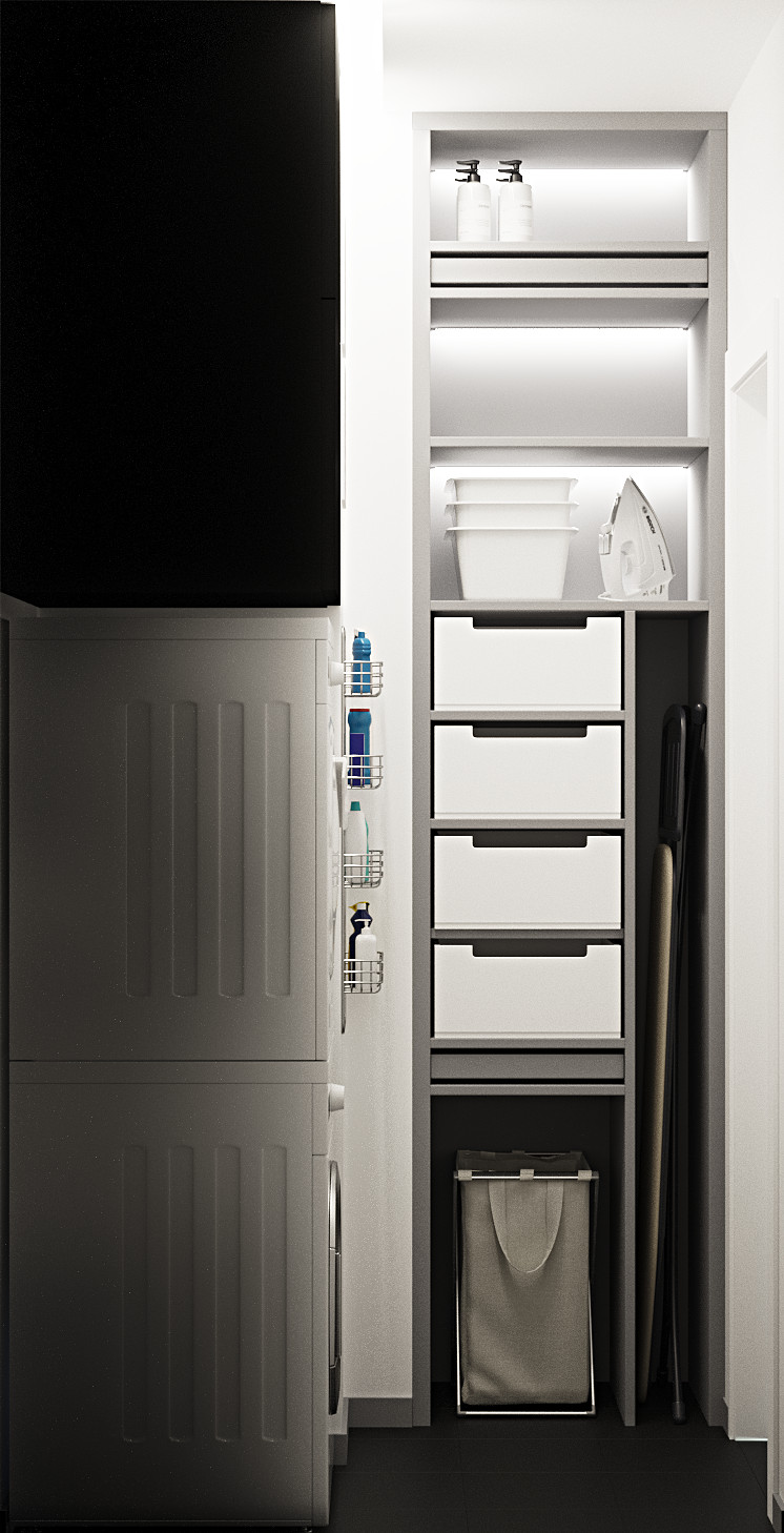 Современная квартира для молодой семьи