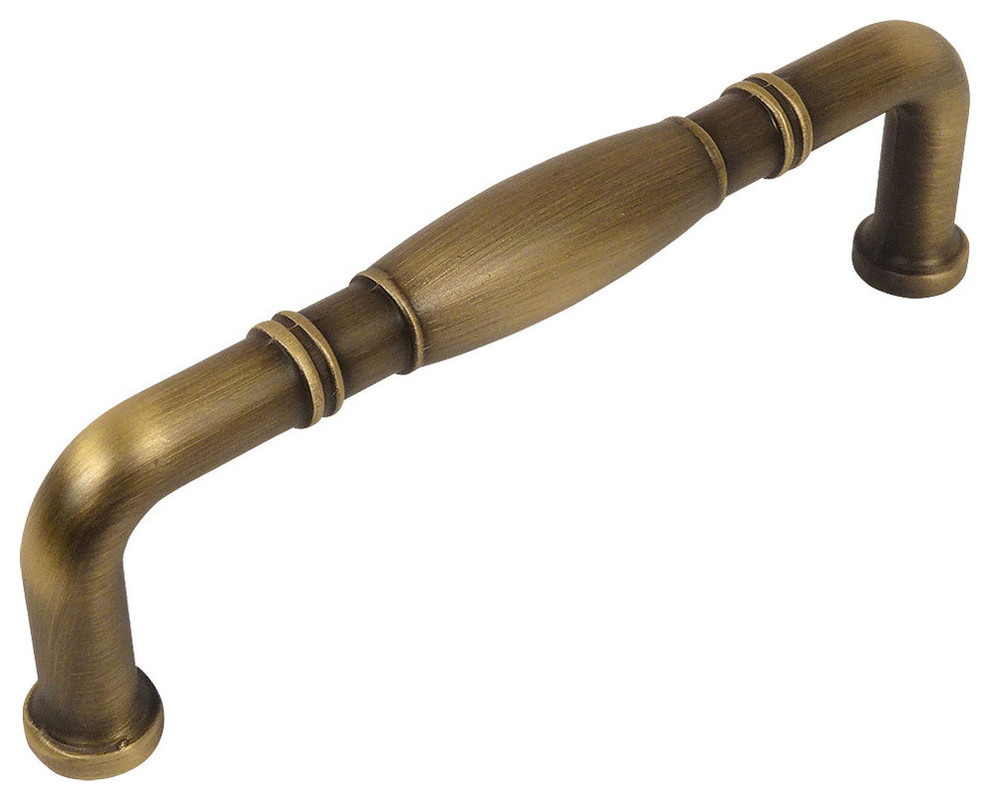 Cosmas 431396BAB Brushed Antique Brass Pull Traditional And Drawer Handle