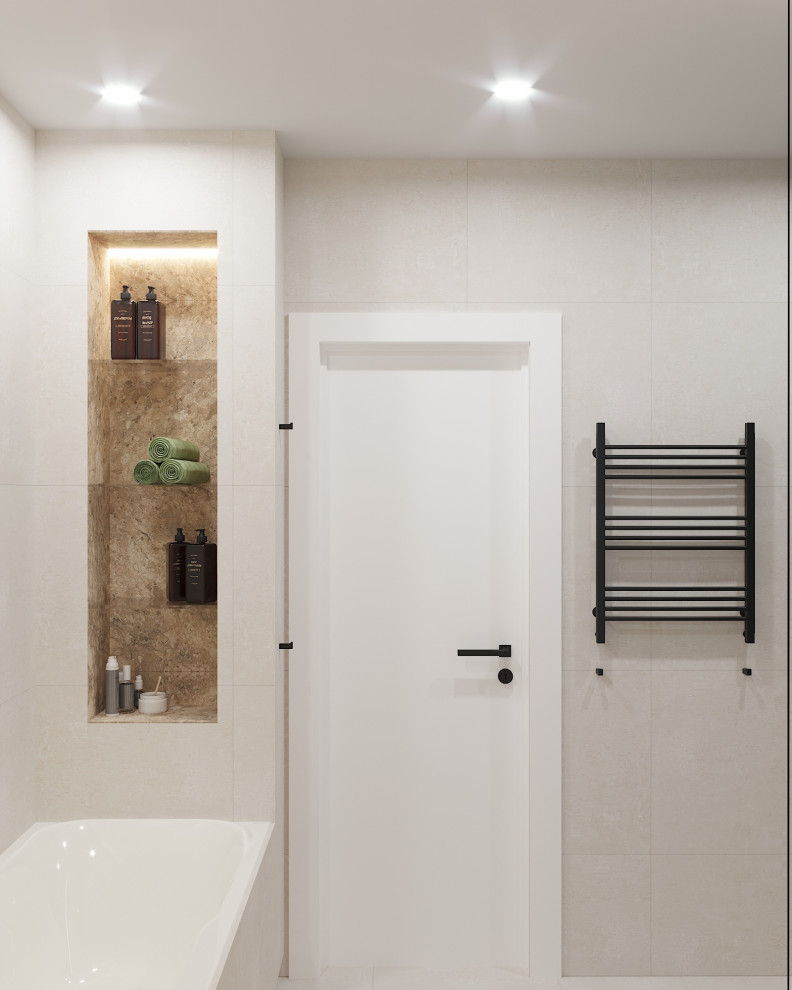 Дизайн-проект квартиры, площадью 99,1 м2 в г. Новосибирск