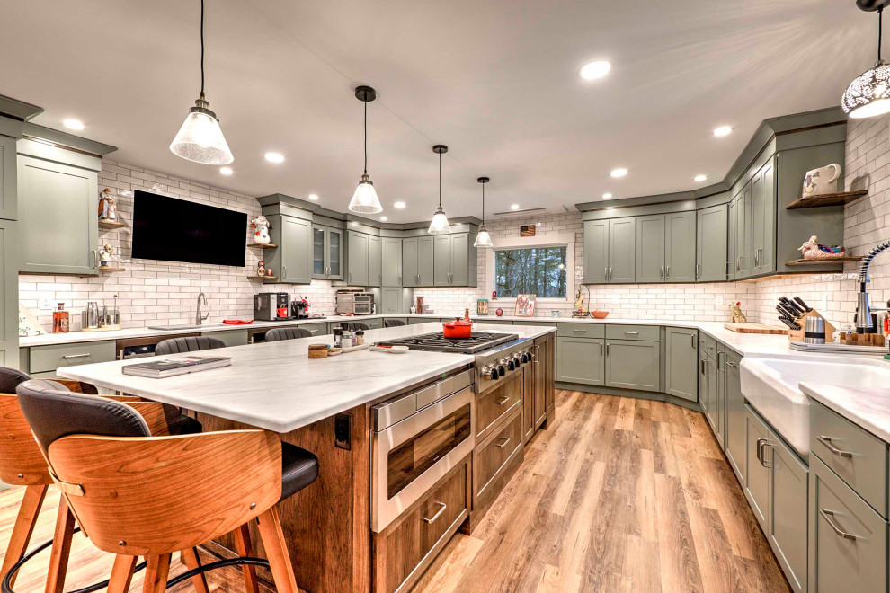 Open Concept Kitchen Remodel - Gill, MA