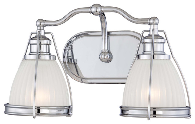 Minka Lavery 2-Light Bath - Transitional - Bathroom Vanity Lighting