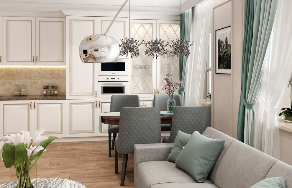 Дизайн многокомнатной квартиры в Челябинске