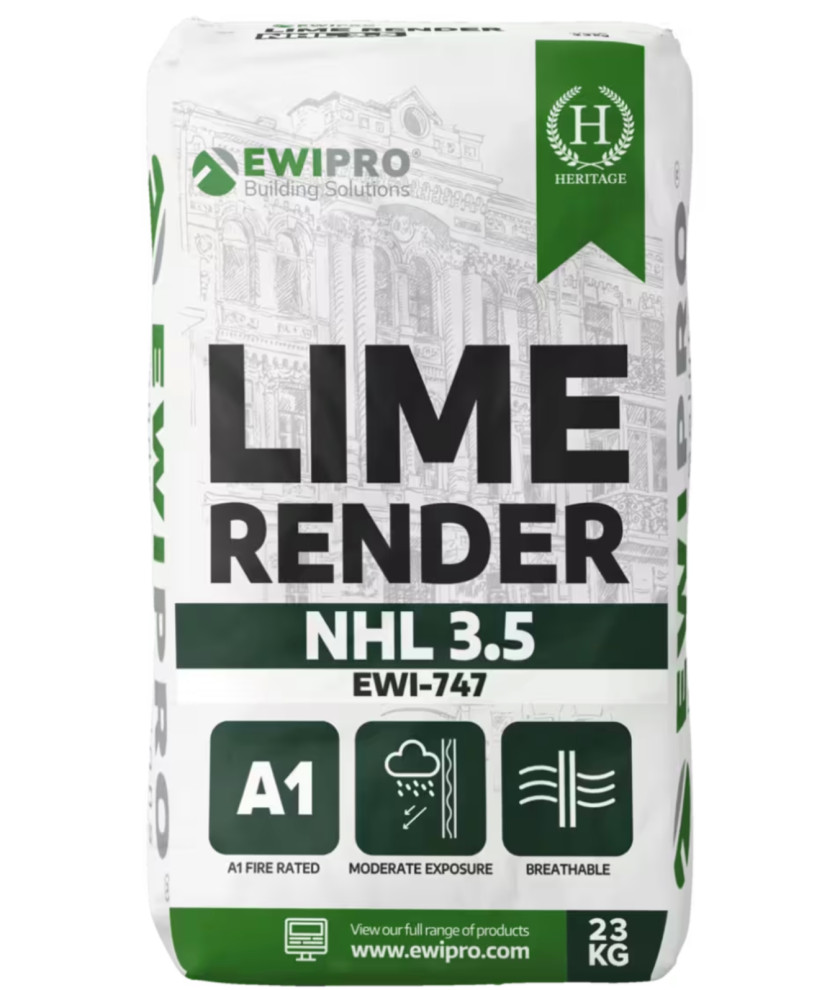 LIme render bag