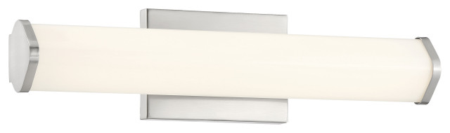 Access Lighting Summit LED Vanity 62513LEDD-BS/ACR, Brushed Steel ...